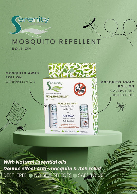 SERENITY MOSQUITO REPELLENT ROLL-ON