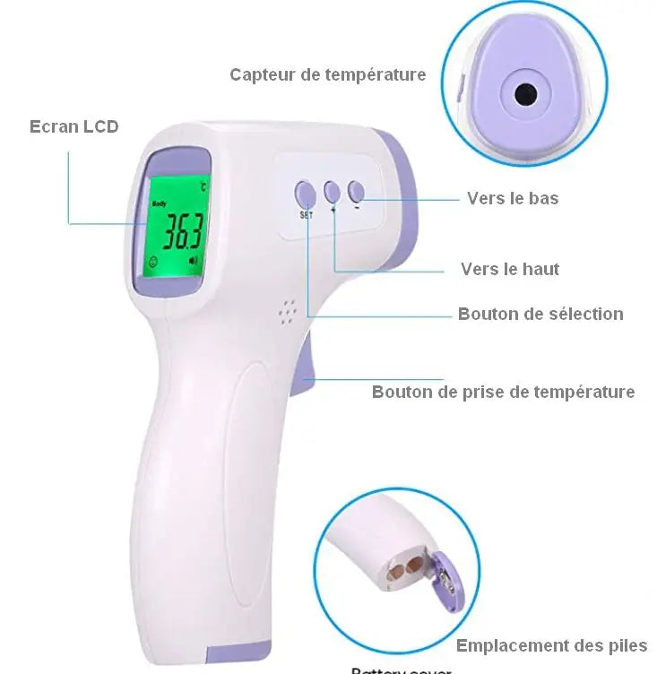 INFRARED CONTACTLESS FRONTAL THERMOMETER